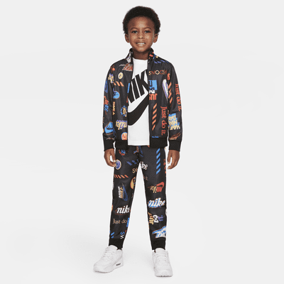 Nike printed tracksuit best sale